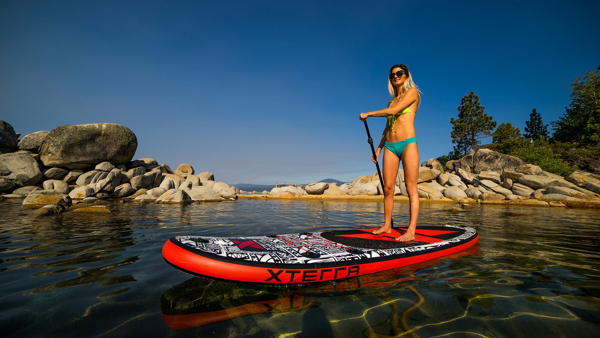 Inflatable Stand Up Paddle board - XTERRA BOARDS