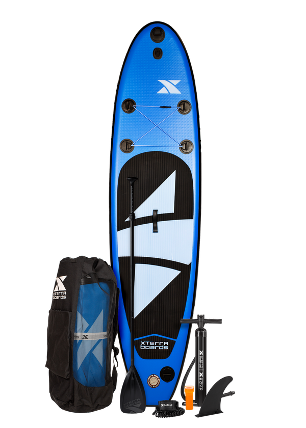 10' Cloud Blue Inflatable SUP Package