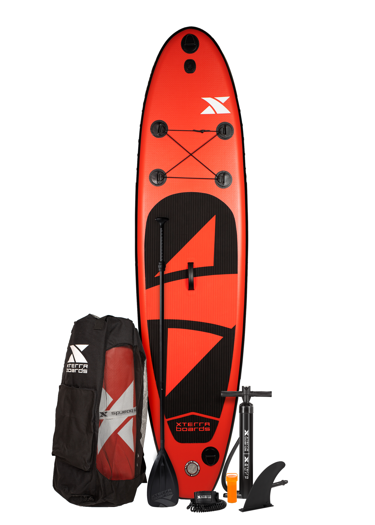 10' Cloud Red Inflatable SUP Package Special - XTERRA BOARDS