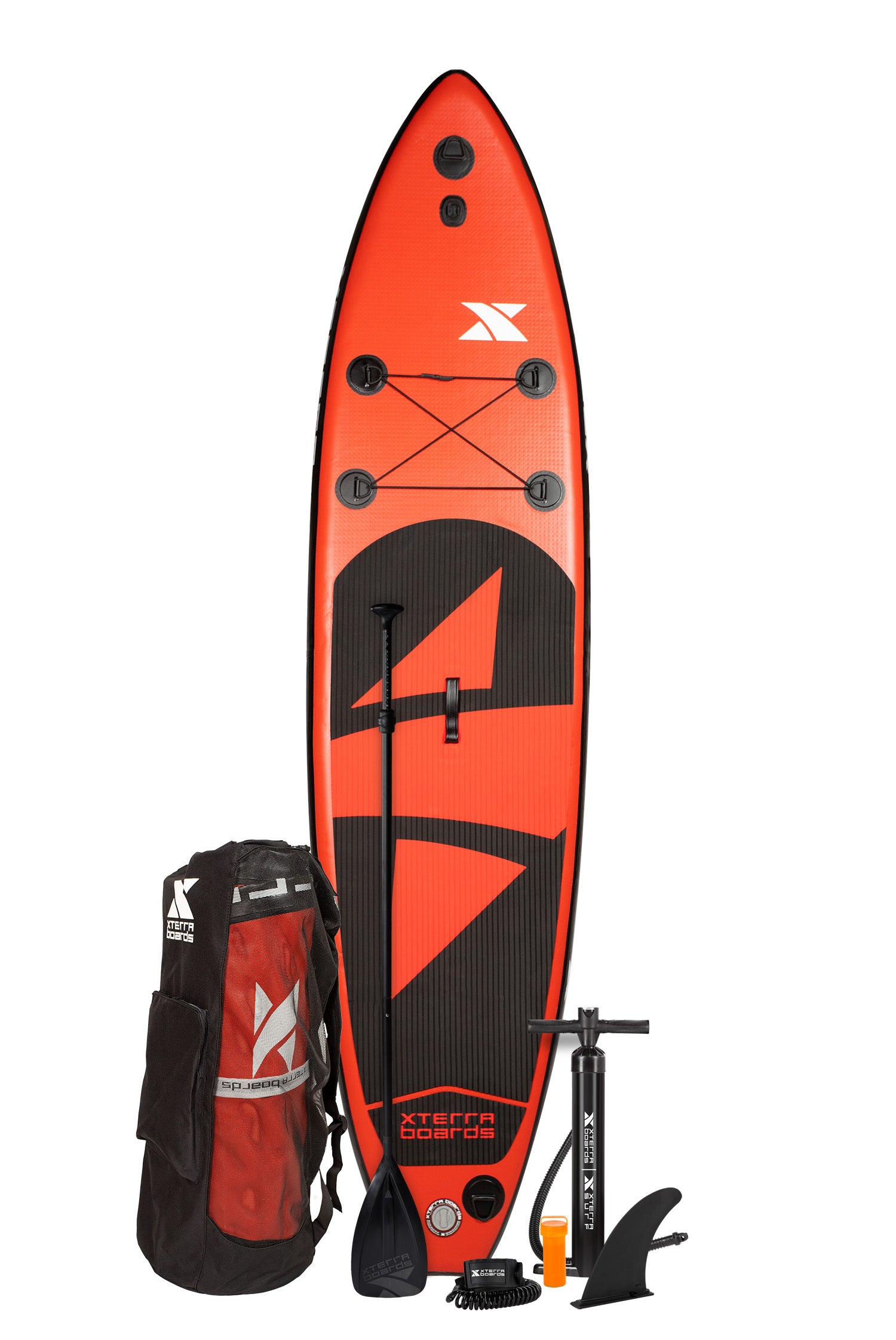 11' Cloud Red Inflatable SUP Package Special - XTERRA BOARDS