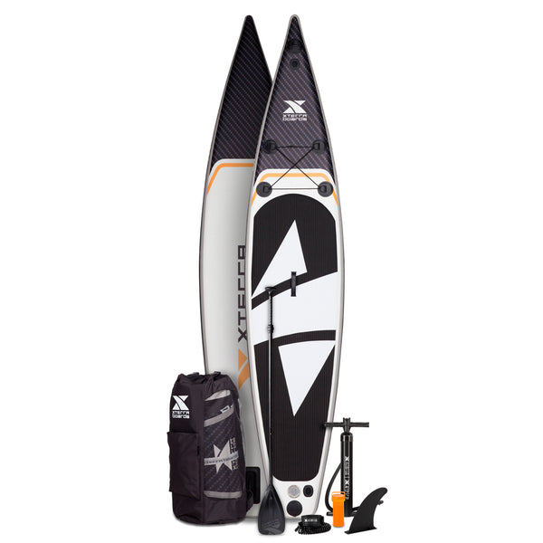 12'6" Carbon Touring Inflatable SUP Package